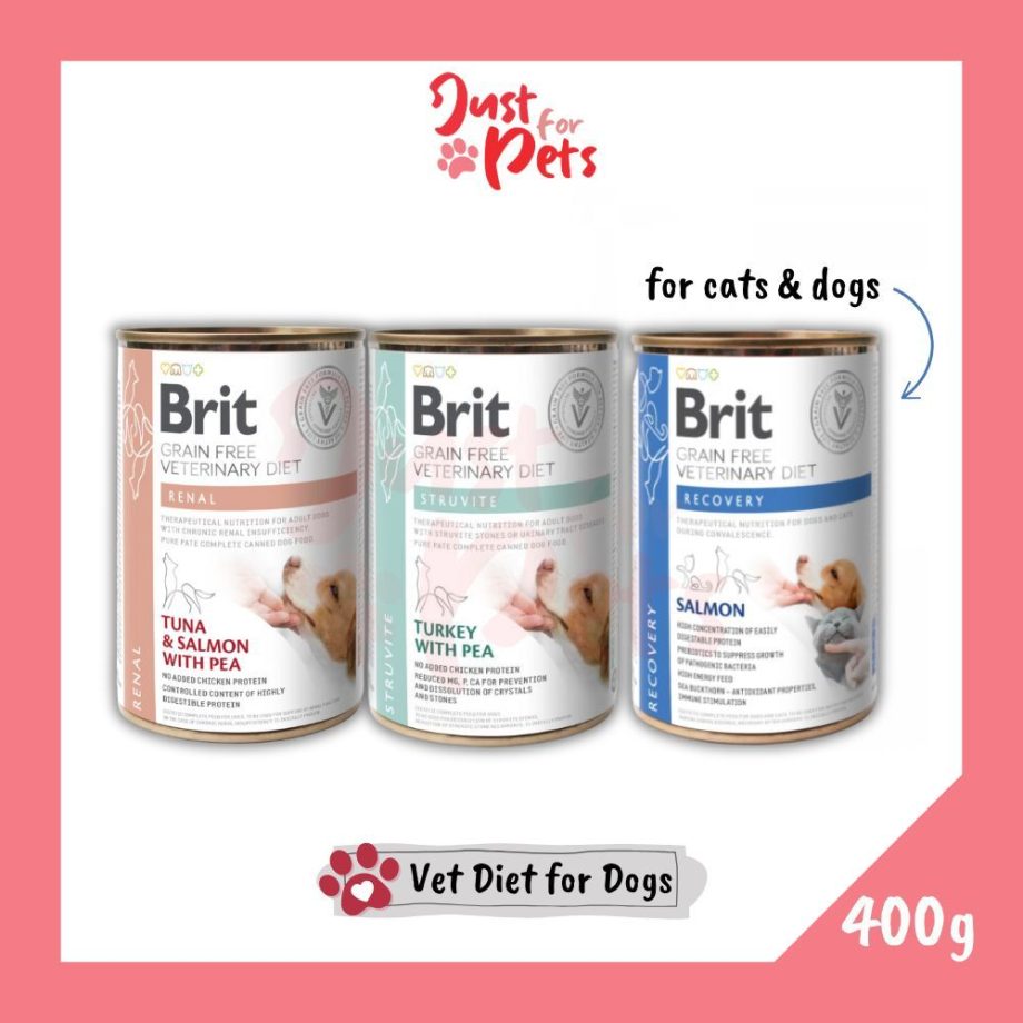 Brit Grain Free Veterinary Diet 400g Wet Dog Food