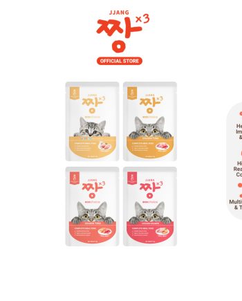 JJANG Eco-choice Pouch Cat Wet Food Real Meat Fish
